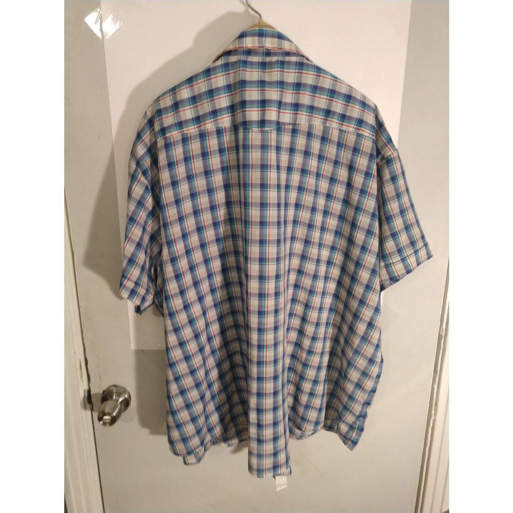 DeeCee Rangers Big Man Button Front Casual‎ Shirt Men's Size XXXXL - Picture 3 of 4
